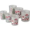 Boltze Windlicht Monti 2-er Set Ø 9 cm x 10,3 cm Mehrfarbig 3-fach sortiert* Windlichter