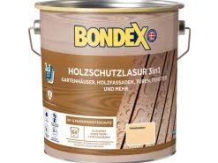 BONDEX Holzschutzlasur 3 in 1 Farblos 4 l