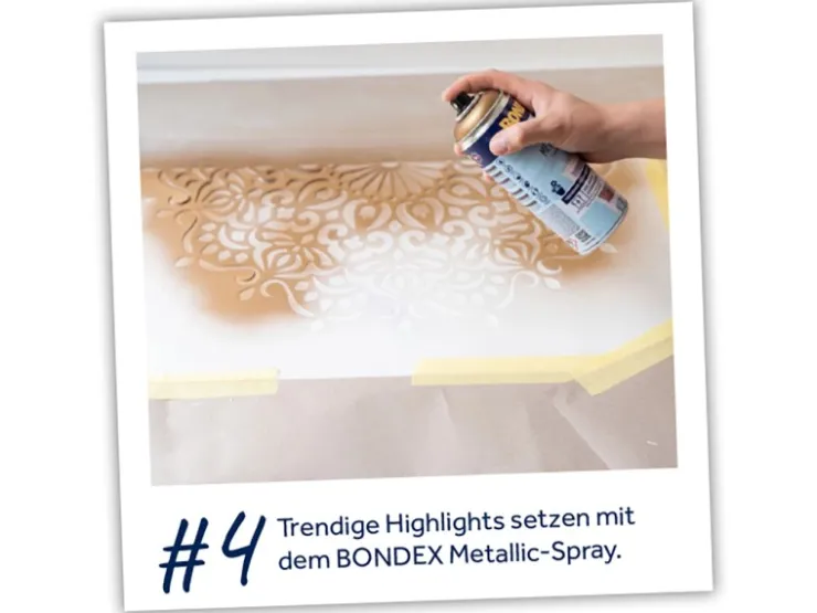 BONDEX Kreidefarbe Spray Mildes 0,4 l* Kreativfarben