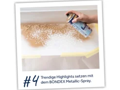 BONDEX kreidefarbe Spray Cremiges Weiss 0,4 l* Kreativfarben