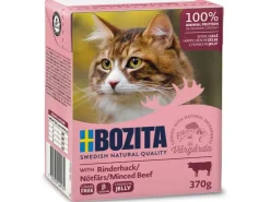 Bozita Katzen-Nassfutter Häppchen in Gelee Rinderhack 370 g* Katzenbedarf