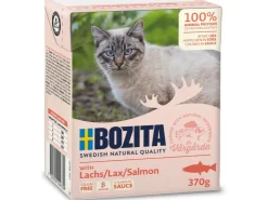 Bozita Katzen-Nassfutter Häppchen in Soße Lachs 370 g