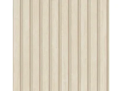 Bricoflor Akustikpaneele Tapete Creme Beige Ideal für Schlafzimmer und Büro Moderne Vliestapete in Holzoptik* Dekorative Tapeten
