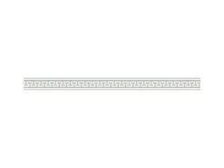 Bricoflor antik Tapetenbordüre Selbstklebend Silber Tapeten Bordüre Im Griechischen Stil Vlies Tapetenborte Ideal für Badezimmer und Küche* Bordüren