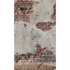 Bricoflor Backstein Tapete Alte Mauer Braun Grau Für Küche Und Wohnzimmer Vlies Steintapete In 3D Optik Fototapete Mit Mauer Motiv* Fototapeten