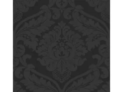 Bricoflor Barock Tapete aus Papier und Vinyl Schwarze Ornament Tapete mit Vinyl Muster Neobarock Stil Elegante Wohnzimmer Papiertapete* Tapetenmuster