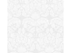 Bricoflor Barock Tapete überstreichbar Romantische Schlafzimmer und Esszimmer Vliestapete Weiß Zum überstreichen Ornament Wandtapete mit Vinyl Elegant* Überstreichbare Tapeten