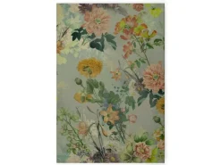 Bricoflor Blumenbilder Für Wohnzimmer Und Schlafzimmer Leinwandbild Mit Blumen Bunt 80 X 120 Cm Wandbild Floral Im Vintage Stil