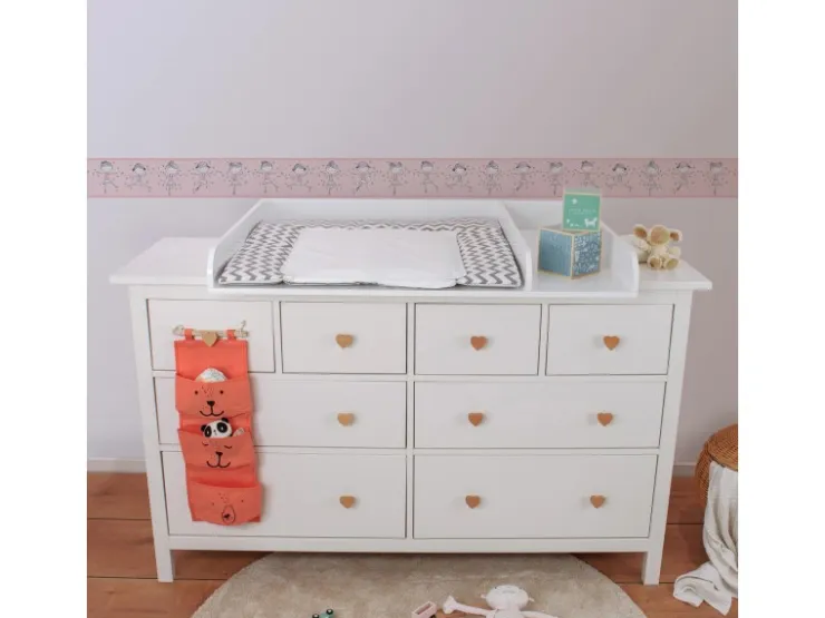 Bricoflor Bordüre Selbstklebend Kinderzimmer Von Mädchen Ballerina Tapete Mädchenzimmer Rosa Tapetenbordüre Ideal für Mädchen und Babys* Bordüren