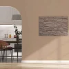 Bricoflor Deko Wandbild In Bruchstein Optik Beige Leinwandbild Mit 3D Effekt Mauer Bild Auf Leinwand Für Küche Und Badezimmer* Wanddekoration