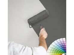 Bricoflor Einfarbige Tapete überstreichbar Uni Vliestapete Hell Ideal Zum überstreichen für Küche und Wohnzimmer Weiße Vlies Wandtapete mit Vinyl* Überstreichbare Tapeten