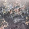 Bricoflor Florale Tapete Violett Vlies Fototapete mit Blumen im Herbst Stil Florale Vliestapete Ausgefallen für Schlafzimmer und Esszimmer* Fototapeten