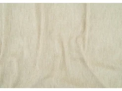 Bricoflor Halbtransparenter Vorhang mit Verdeckten Schlaufen Dean Beige* Türvorhänge