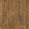 Bricoflor Holz Tapete in Bretteroptik Landhaus Tapete in Rustikaler Holzoptik Braune Vliestapete Eiche für Schlafzimmer und Wohnzimmer* Dekorative Tapeten