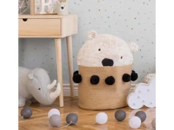 Bricoflor Kindertapete Neutral Dezente Tapete mit Punkten Ideal für Babyzimmer Von Jungen und Mädchen Gepunktete Vliestapete für Kinderzimmer* Klebefolien