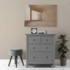 Bricoflor Leinwandbild Beige Abstrakt Modernes Wandbild Für Wohnzimmer Und Flur Beton Leinwand Mit 3D Effekt In 120 X 80 Cm* Wanddekoration