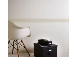 Bricoflor Ornament Tapeten Bordüre mit Glitzer Selbstklebende Tapetenbordüre im Barock Stil Vlies Tapetenborte mit Vinyl für Badezimmer und Küche* Klebefolien|Bordüren