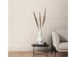 Bricoflor Papiertapete Beige Muster