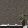 Bricoflor Schwarze Tapete im Ethno Chic Vlies Mustertapete Schwarz Gold für Wohnzimmer und Küche Vliestapete im Boho Style* Tapetenmuster