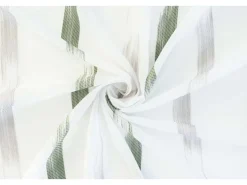Bricoflor Transparenter Vorhang mit Verdeckten Schlaufen Steen* Türvorhänge