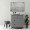 Bricoflor Wandbild Im Industrial Style Alte Wand Deko Bild In Betonoptik Industrie Design Leinwandbild In 90 X 60 Cm Für Küche
