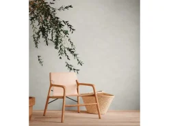 Bricoflor Weiße Vliestapete mit Wellenmuster Modern Helle Tapete Gemalt in Creme Ideal für Badezimmer und Schlafzimmer* Tapezierzubehör