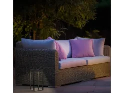 Brilo LED Laterne Luca Touch Dimmbar IP44 Spritzwassergeschützt* Laternen