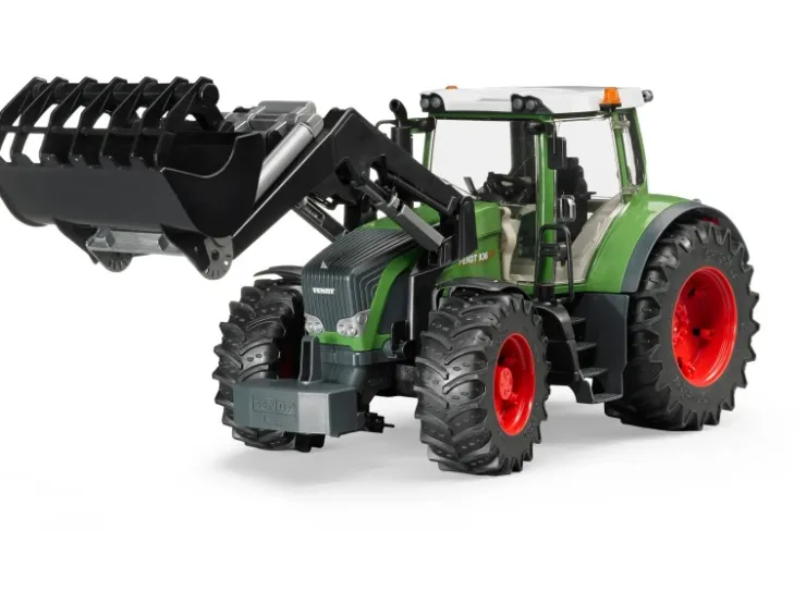 Bruder Spielzeug Miniatur-Traktor Fendt 936 Vario mit Frontlader* Geschenkartikel