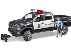 Bruder Spielzeug RAM 2500 Polizei Pickup mit Polizist, Licht und Sound* Geschenkartikel