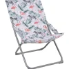 Campingstuhl Palmelo Faltbar Flamingo-Print 95 cm x 63 cm x 85,5 cm* Stühle