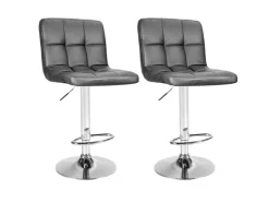 CCLIFE 2er Set Barhocker Hocker Höhenverstellbar 62cm-82cm* Hocker