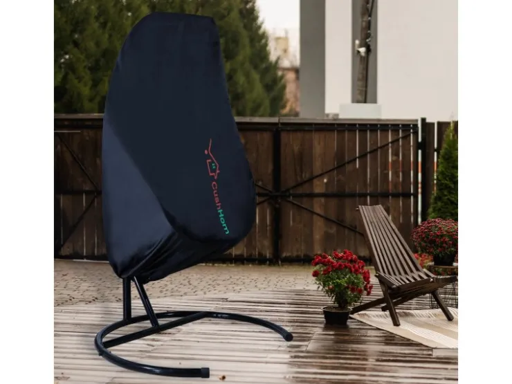 CCLIFE Hängesessel Abdeckung 190x145cm Schutzhülle für Hängesessel Winddicht UV Beständiges* Sessel