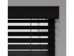 Cocoon Home Concepts Holz Jalousien 230 x 175 50mm Lamellen Schwarz