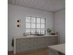 Cocoon Home Concepts Holz Jalousien 240 x 240 50mm Lamellen Weiß* Jalousien