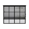 Cocoon Home Concepts Holz Jalousien 80 x 240 50mm Lamellen Schwarz* Jalousien