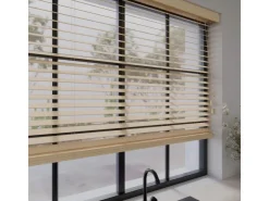Cocoon Home Concepts Holz Jalousien 100 x 130 50mm Lamellen Naturel* Jalousien