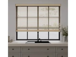 Cocoon Home Concepts Holz Jalousien 180 x 175 50mm Lamellen Naturel* Jalousien