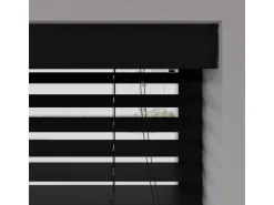 Cocoon Home Concepts Holz Jalousien 210 x 240 50mm Lamellen Schwarz* Jalousien