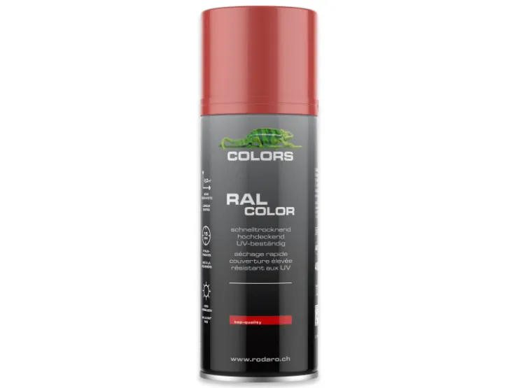 COLORS Sprühlack 400ml RAL3000 Feuerrot Glanz* Sprühlacke|Künstlerfarben