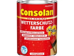 Consolan Wetterschutzfarbe seidenglänzend 750 ml* Außen-Fassadenfarben