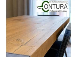 CONTURA Hartwachsöl Colorline FARBIG Fußbodenöl Parkettöl Möbelöl Holzöl 2,5 Liter 02 Raucheiche* Farbtester