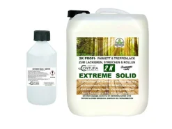CONTURA 2K Parkett & Treppenlack mit Härter Extreme Solid Holzlack Möbellack Glänzend 10 Liter* Speziallacke