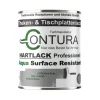 CONTURA Tischplattenlack Hartlack Treppenlack Lack & Universallack Grundierung Seidenmatt 750ml* Klarlacke