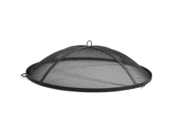 CookKing Funkenfang Zubehör Stahl für Feuerschalen Ø 59 cm Schwarz* Insektenschutz