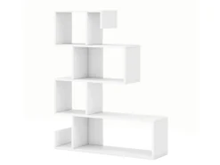 Costway Bücherregal mit 4 Ebenen 80 x 22 x 100 cm Weiß* Bücherregale