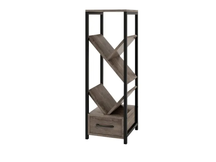 Costway Büroregal Freistehend Aufbewahrungsregal 30,5 x 30,5 x 91,5 cm* Büroregale