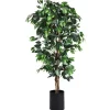 Costway Kunstpflanze für Zuhause Garten Büro 180 cm* Kunstpflanzen