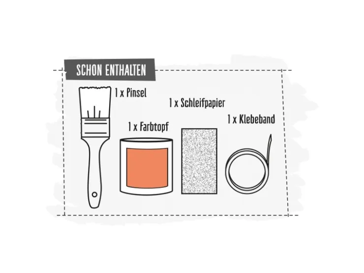 CREATE! by OBI DIY Farb-Set Kürbis 125 ml* Bastelfarben