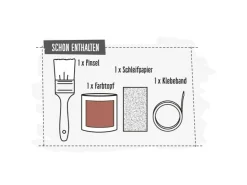 CREATE! by OBI DIY Farb-Set Lachsrosa 125 ml* Bastelfarben|Dekorative Figuren