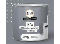 CREATE! by OBI Lieblingsfarben Wandfarbe Inga matt 2,5 l* Innenfarben